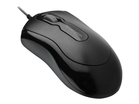 Kensington Mouse-in-a-Box USB - Mysz - prawo i leworęczna - optyczna - 3 przyciski - przewodowa - USB - czarny - do sprzedaży de