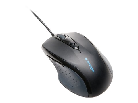 Kensington Pro Fit Full-Size - Mysz - praworęczna - optyczna - 5 przyciski - przewodowa - USB - czarny