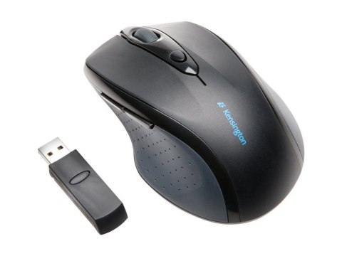 Kensington Pro Fit Full-Size - Mysz - praworęczna - optyczna - 6 przyciski - bezprzewodowa - 2.4 GHz - odbiornik bezprzewodowy U