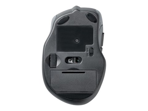 Kensington Pro Fit Mid-Size - Mysz - praworęczna - optyczna - 5 przyciski - bezprzewodowa - 2.4 GHz - odbiornik bezprzewodowy US