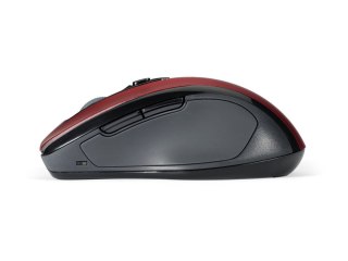 Kensington Pro Fit Mid-Size - Mysz - praworęczna - optyczna - bezprzewodowa - 2.4 GHz - odbiornik bezprzewodowy USB - czerwień r