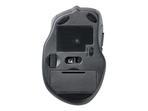 Kensington Pro Fit Mid-Size - Mysz - praworęczna - optyczna - bezprzewodowa - 2.4 GHz - odbiornik bezprzewodowy USB - zieleń szm