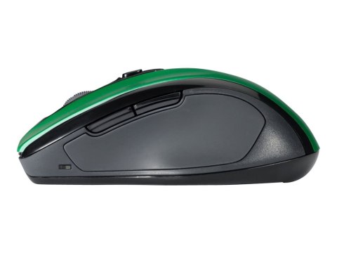 Kensington Pro Fit Mid-Size - Mysz - praworęczna - optyczna - bezprzewodowa - 2.4 GHz - odbiornik bezprzewodowy USB - zieleń szm