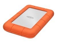 LaCie Rugged Mini - Dysk twardy - 1 TB - zewnętrzny (przenośne) - USB 3.0 - 5400 obr/min