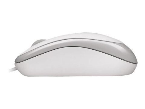 Microsoft Basic Optical Mouse for Business - Mysz - prawo i leworęczna - optyczna - 3 przyciski - przewodowa - PS/2, USB - biały