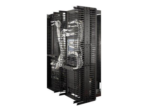 APC Cable Management - Zestaw zarządzania kablami do stojaka - czarny - dla P/N: NBWL0355A, SMX2000LVNCUS, SMX2KR2UX145, SMX3000