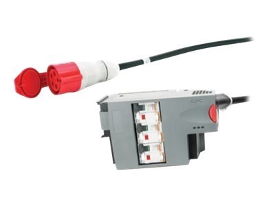 APC IT Power Distribution Module - Automatyczne odcięcie obwodu (moduł podłączany) - AC 400 V - trójfazowa - złącza wyjściowe: 1