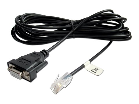 APC - Kabel szeregowy - RJ-45 (M) do DB-9 (F) - 4.57 m - dla P/N: SRV2KI-TW, SRV3KA-TW, SRV3KI-TW, SRV6KI-TW, SRYL15K15RMX LT, S