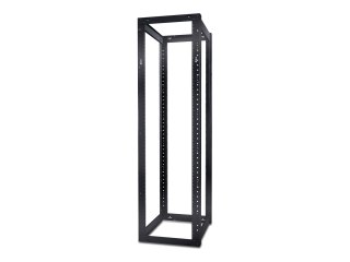 APC NetShelter 4 Post Open Frame Rack - Stojak - czarny - 44U - dla P/N: SMTL1500RM3UC, SMTL1500RMI3UC, SRT2200RMXLAUS, SRTL3KRM