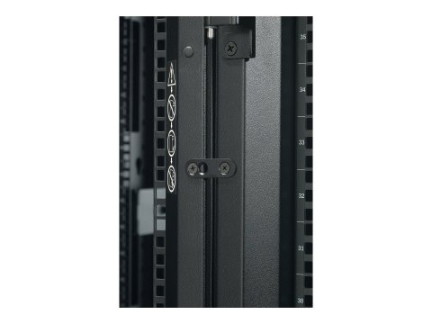 APC NetShelter SX Deep Enclosure Without Doors - Stojak - czarny - 42U - 19" - Zgodność z TAA