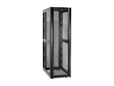 APC NetShelter SX Deep Enclosure Without Sides - Stojak szafa - czarny - 42U - 19" - Zgodność z TAA