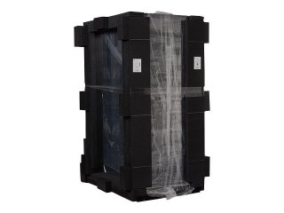 APC NetShelter SX Deep Enclosure with Sides Shock Packaging - Stojak - czarny - 42U - 19" - Zgodność z TAA
