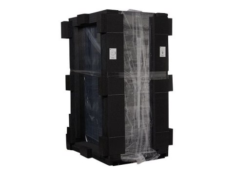 APC NetShelter SX Deep Enclosure with Sides Shock Packaging - Stojak - czarny - 42U - 19" - Zgodność z TAA