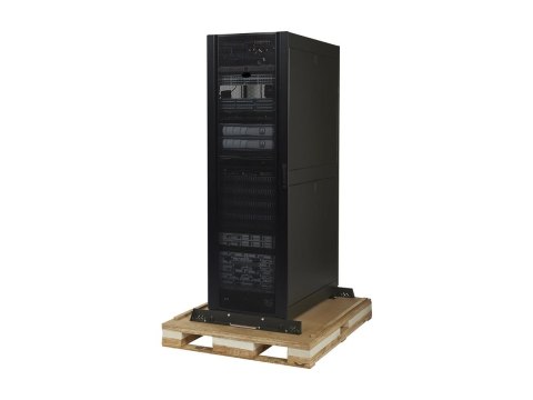 APC NetShelter SX Deep Enclosure with Sides Shock Packaging - Stojak - czarny - 42U - 19" - Zgodność z TAA