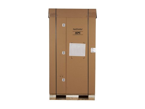 APC NetShelter SX Deep Enclosure with Sides Shock Packaging - Stojak - czarny - 42U - 19" - Zgodność z TAA