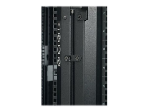 APC NetShelter SX Enclosure Without Sides - Stojak szafa - czarny - 42U - 19"