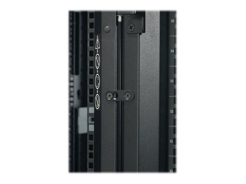 APC NetShelter SX Enclosure Without Sides Without Doors - Stojak rama otwarta - czarny - 48U - 19"