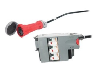 APC Power Distribution Module - Automatyczne odcięcie obwodu (moduł podłączany) - AC 400 V - trójfazowa - złącza wyjściowe: 1 - 