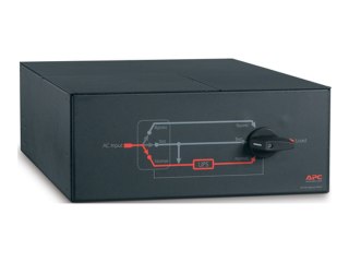 APC - Przełącznik obejściowy - AC 200/208/240 V - złącza wyjściowe: 6 - dla P/N: AR9300SP, AR9307SP, SRT1000RMXLI, SRT10RMXLIX80