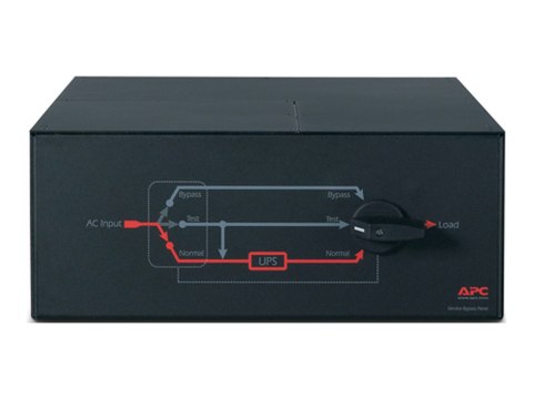 APC - Przełącznik obejściowy - AC 200/208/240 V - złącza wyjściowe: 6 - dla P/N: AR9300SP, AR9307SP, SRT1000RMXLI, SRT10RMXLIX80