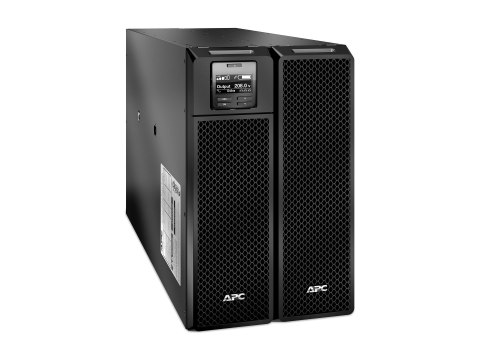 APC Smart-UPS On-Line 10000VA - UPS - AC 208/240 V - 10 kW - 10000 VA - 1 faza - Ethernet 10/100, RS-232, USB - złącza wyjściowe