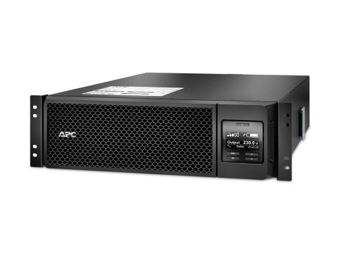 APC Smart-UPS SRT 5000VA RM - UPS (montowany w stojaku) - AC 230 V - 4500 wat - 5000 VA - USB - złącza wyjściowe: 12 - 3U - czar