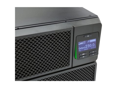 APC Smart-UPS SRT 5000VA RM - UPS (montowany w szafie rack / zewnętrzny) - AC 208/240 V - 4500 wat - 5000 VA - 1 faza - Ethernet