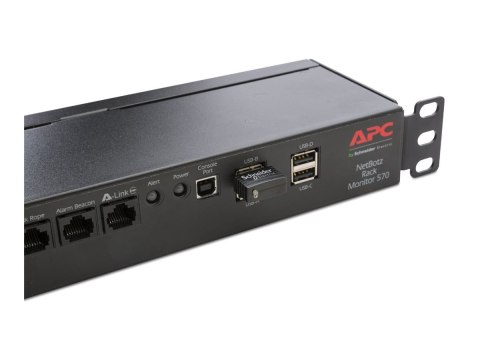 APC Wireless Coordinator & Router - Adapter sieciowy - USB - ciemny grafit - Zgodność z TAA - dla P/N: NBPD0122, NBRK0250, NBRK0