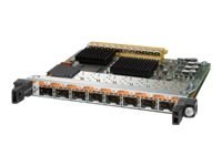 Cisco 8-Port Gigabit Ethernet Shared Port Adapter, Version 2 - Moduł rozszerzenia - 1GbE - 1000Base-X - 8 porty - dla P/N: 12000
