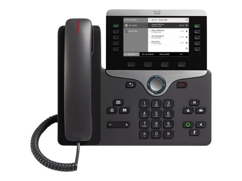 Cisco IP Phone 8811 - Telefon VoIP - SIP, RTCP, RTP, SRTP, SDP - 5 linii