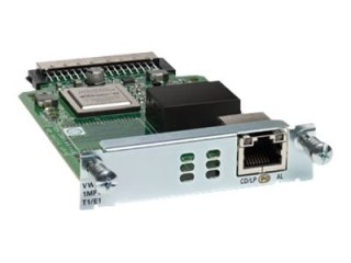 Cisco Third-Generation Multiflex Trunk Voice/WAN Interface Card - Moduł rozszerzenia - EHWIC - T1/E1 x 1 - T-1/E-1 - dla Cisco 1
