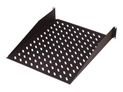 Digitus DN-19 TRAY-2-SW - Półka do stojaka - RAL 9005 - 2U - 19"