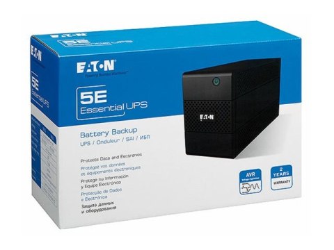 Eaton 5E - UPS - AC 230 V - 360 wat - 650 VA - złącza wyjściowe: 4