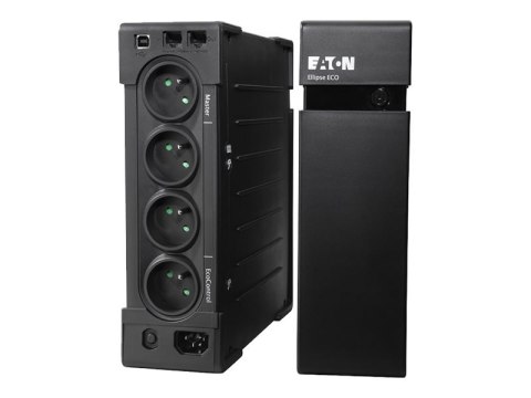 Eaton Ellipse ECO 800 FR USB - UPS - AC 230 V - 500 wat - 800 VA - USB - złącza wyjściowe: 4 - 2U - 19" - czarny