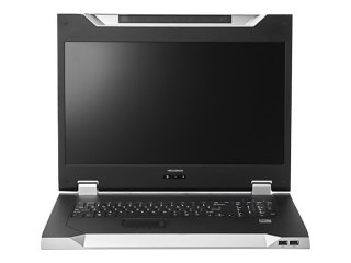 HPE LCD8500 - Konsola KVM - USB - 18.51" - do montowania w stojaku - 1600 x 1200 @ 60 Hz - 187 cd/m² - 700:1 - 16 ms - srebrny -