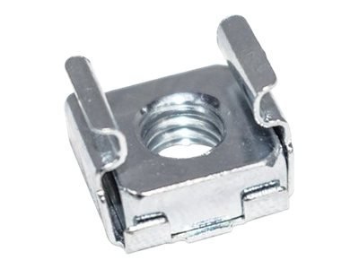 Intellinet Cage Nut Set, 20 Pack - M6 Nuts, Bolts and Washers, Suitable for Network Cabinets/Server Racks, Plastic Storage Jar, 