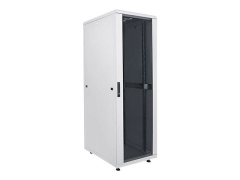 Intellinet Network Cabinet, Free Standing (Standard), 22U, Usable Depth 123 to 573mm/Width 503mm, Grey, Flatpack, Max 1500kg, Se