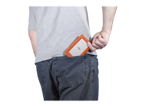 LaCie Rugged Mini - Dysk twardy - 2 TB - zewnętrzny (przenośne) - USB 3.0