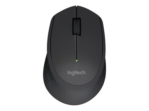 Logitech M280 - Mysz - praworęczna - optyczna - 3 przyciski - bezprzewodowa - 2.4 GHz - odbiornik bezprzewodowy USB - czarny