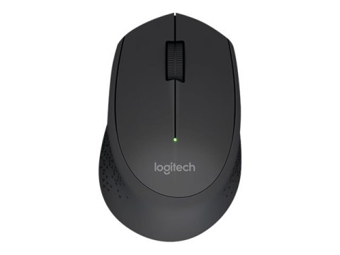 Logitech M280 - Mysz - praworęczna - optyczna - 3 przyciski - bezprzewodowa - 2.4 GHz - odbiornik bezprzewodowy USB - czarny