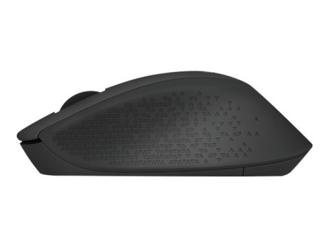 Logitech M280 - Mysz - praworęczna - optyczna - 3 przyciski - bezprzewodowa - 2.4 GHz - odbiornik bezprzewodowy USB - czarny