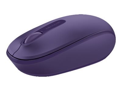 Microsoft Wireless Mobile Mouse 1850 - Mysz - prawo i leworęczna - optyczna - 3 przyciski - bezprzewodowa - 2.4 GHz - odbiornik 