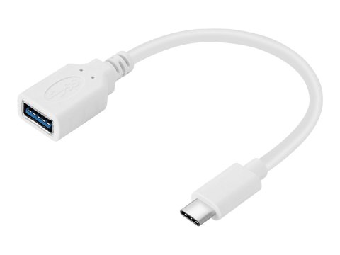 Sandberg - Przejściówka USB - USB Typ A (F) do USB-C (M) - USB 3.1 - 10 cm