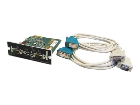 Schneider AP9624 UPS Interface Expander 2 - Adapter zdalnego zarządzania - SmartSlot - RS-232 x 2