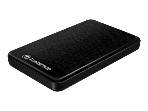 Transcend StoreJet 25A3 - Dysk twardy - 2 TB - zewnętrzny (przenośne) - 2,5" - USB 3.0 - czarny