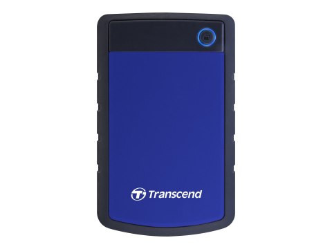 Transcend StoreJet 25H3B - Dysk twardy - 1 TB - zewnętrzny (przenośne) - 2,5" - USB 3.0