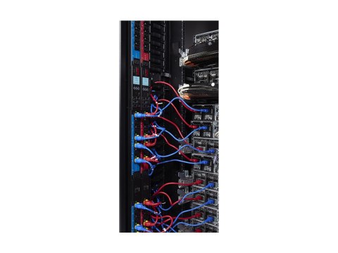 APC AP8000 - Kabel zasilający - power IEC 60320 C13 do IEC 60320 C14 - 10 A - 1.22 m - niebieski - Cały świat - dla P/N: SCL500R