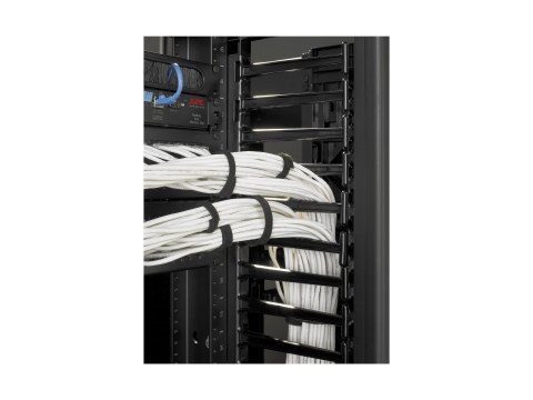 APC Cable Management - Zestaw zarządzania kablami do stojaka - czarny - dla P/N: NBWL0355A, SMX2000LVNCUS, SMX2KR2UX145, SMX3000