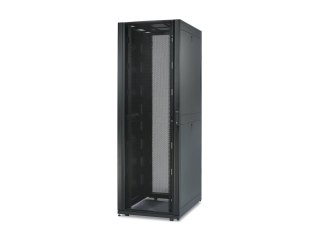 APC NetShelter SX Enclosure - Stojak szafa - bez boków - czarny - 42U - 19" - Zgodność z TAA