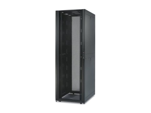 APC NetShelter SX Enclosure - Stojak szafa - bez boków - czarny - 42U - 19" - Zgodność z TAA